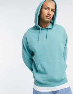 Duks oversized hem in green