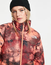 Load image into Gallery viewer, The North Face NSE puffer jacket pink ice dye