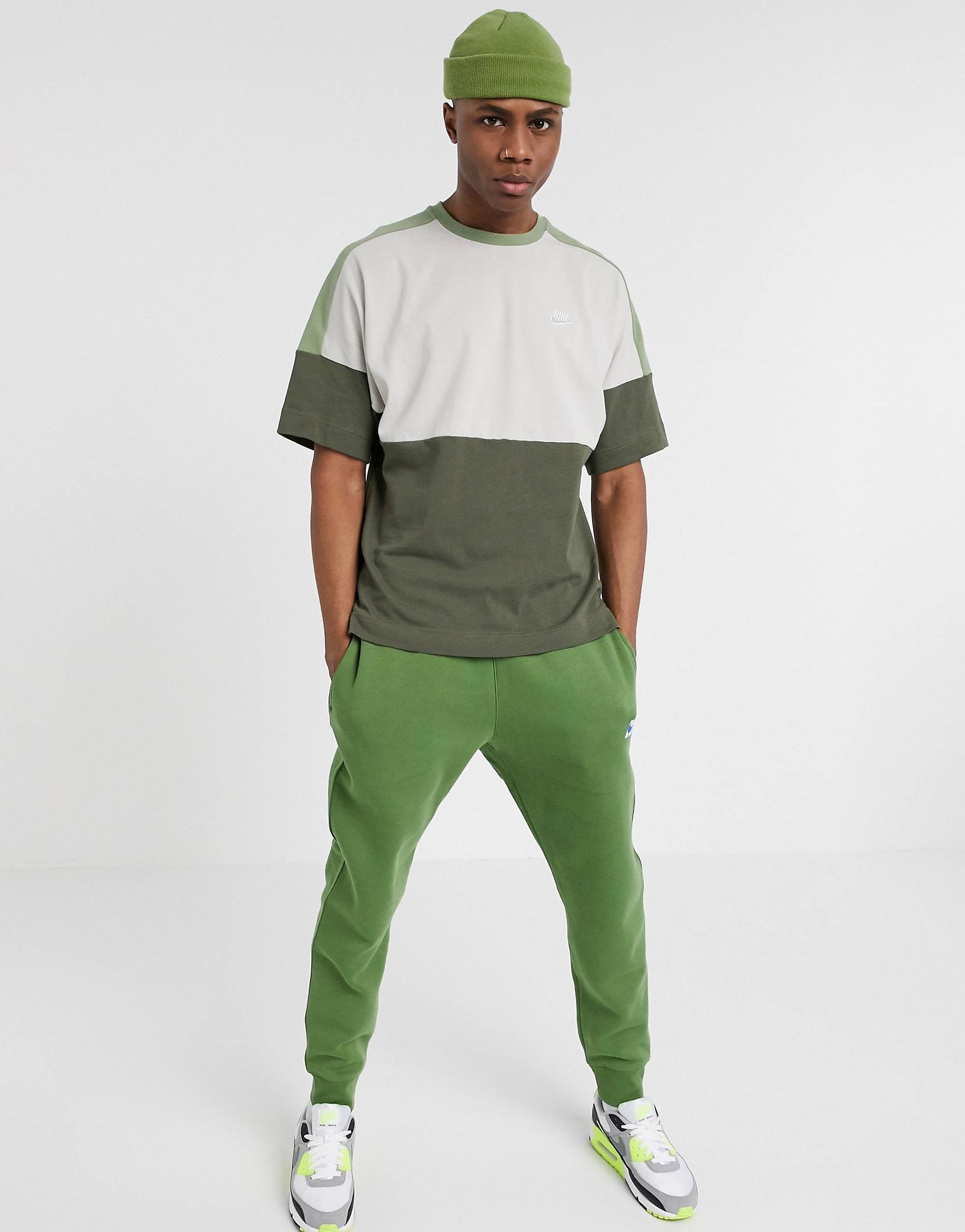Maic Nike colourblock - Khaki