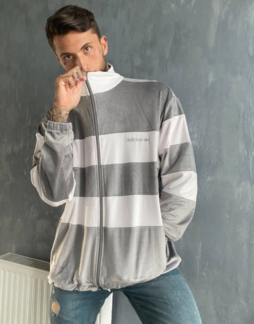 Jakne adidas Originals Velour - Grey