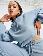 Load image into Gallery viewer, Tracksuit oversize sea blue