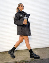 Load image into Gallery viewer, Weekend Collective padded coat black