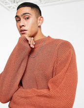 Load image into Gallery viewer, Jumper oversized burgundy