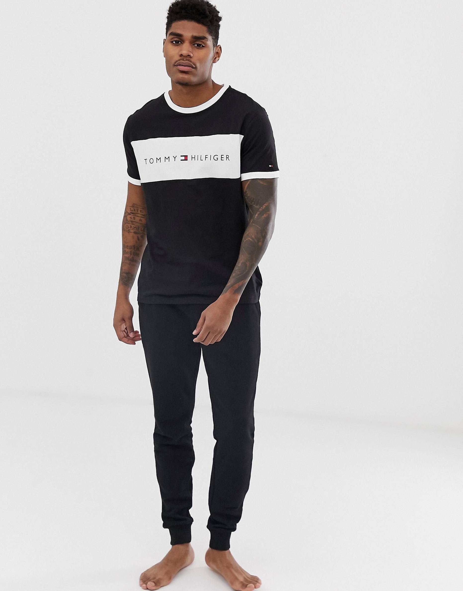 Maic Tommy Hilfiger - Chest panel in black