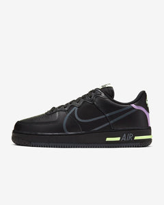 Nike Air Force 1 React Black Violet