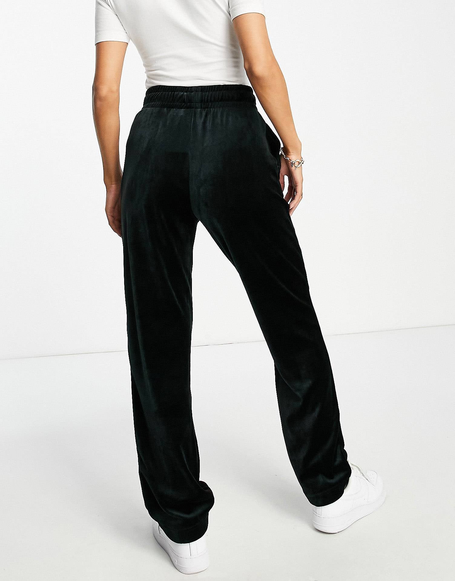 HUGO velvet co-ord trouser black