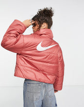 Load image into Gallery viewer, Nike fleece jacket canyon rust berry