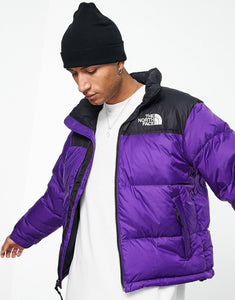 The North Face Nuptse jacket purple