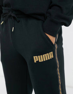 Puma joggers gold taping