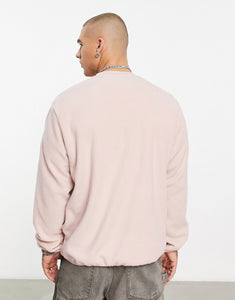 Nike Club polar fleece sweatshirt pink oxford