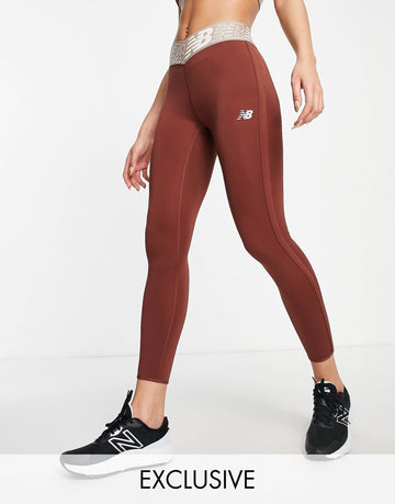 New Balance leggings cinammon