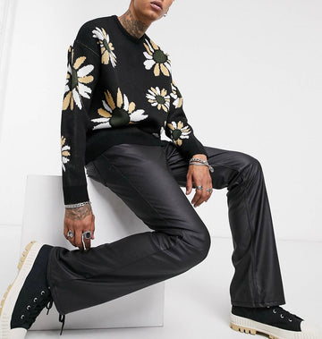 Jumper floral design - oversized