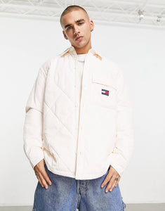 Tommy Jeans overshirt off white