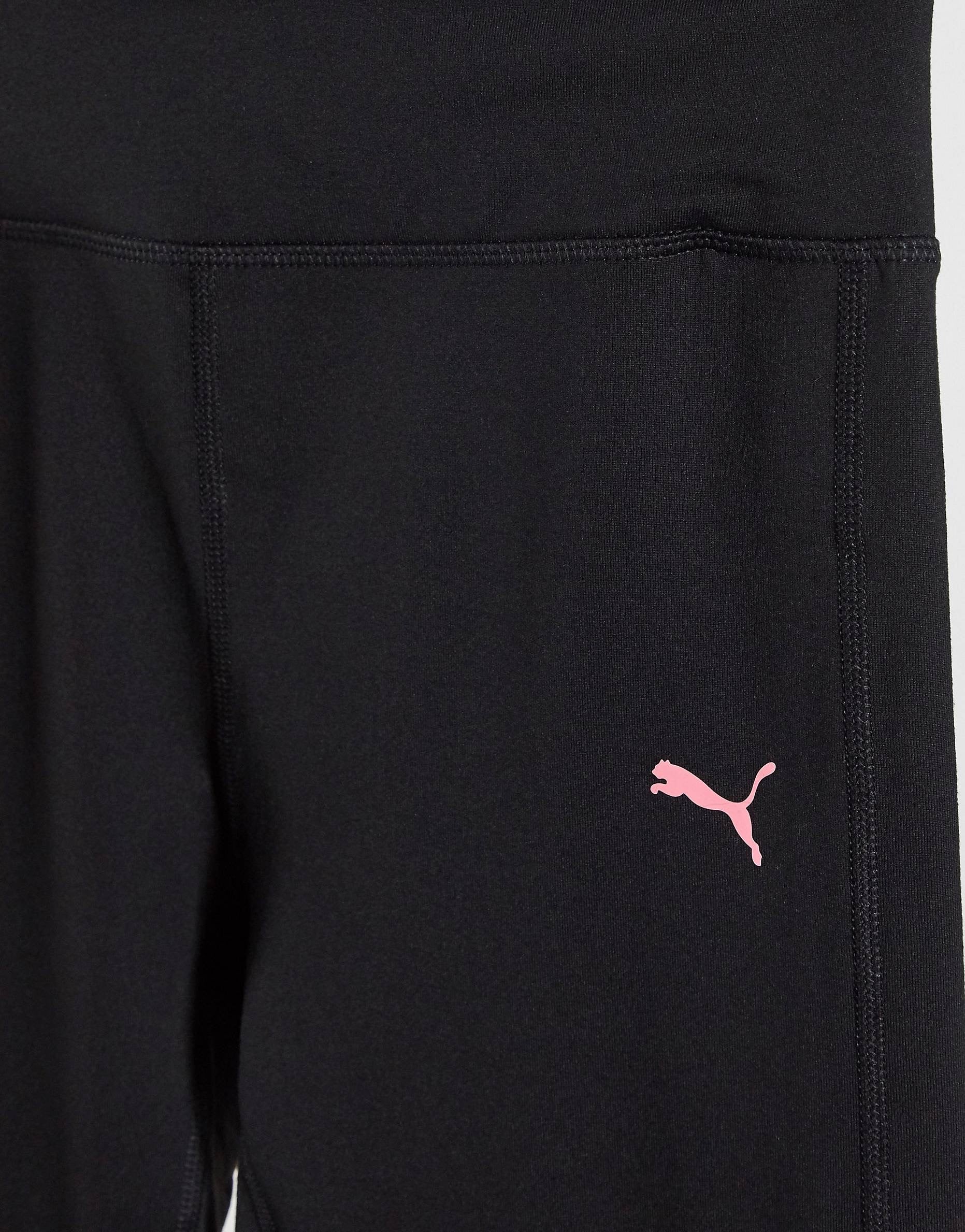 Puma Leggings - Black and Pink