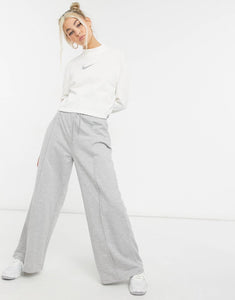 Nike cropped white with roll neck