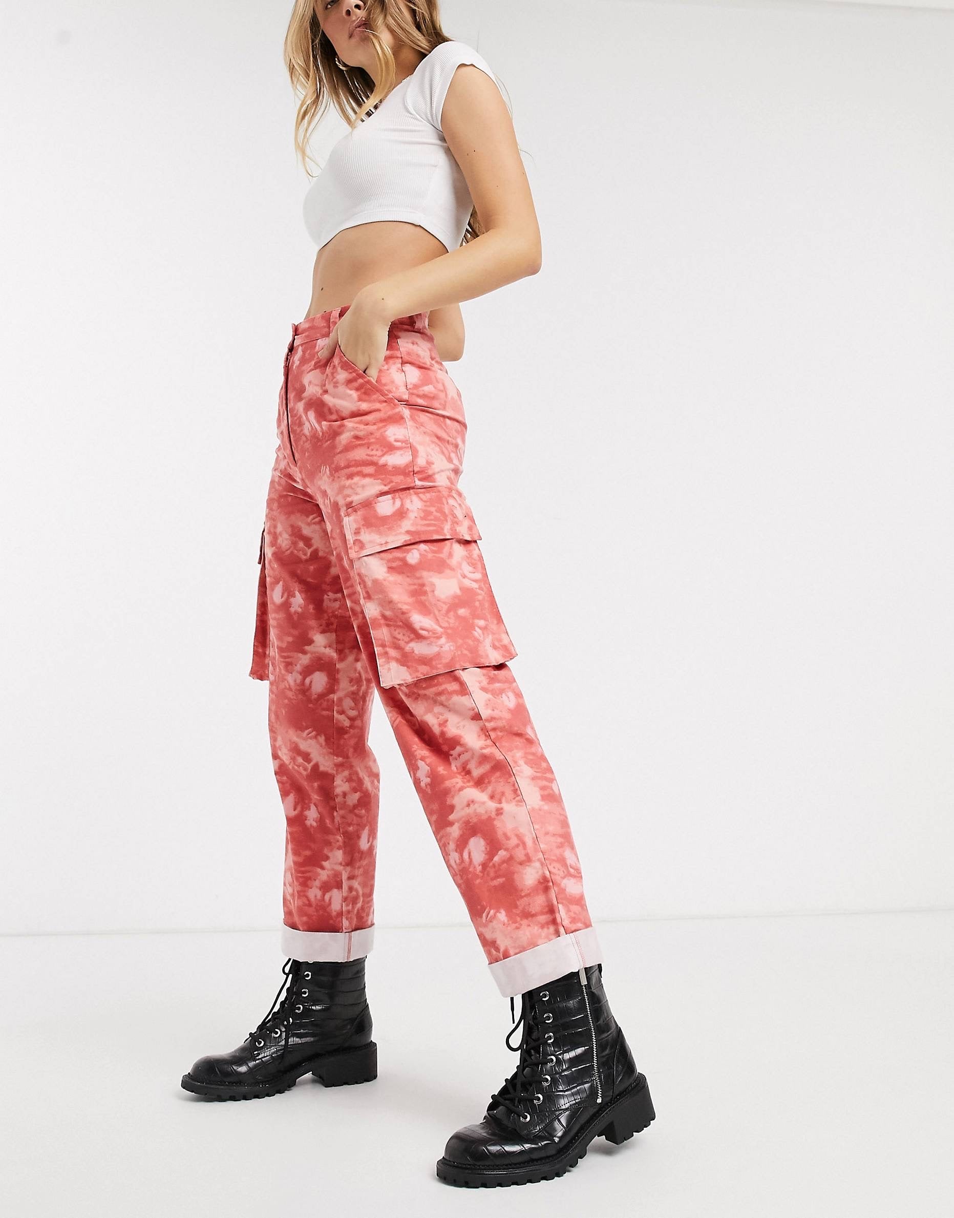 Pantolla Tiedye combat