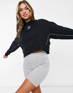 Puma classics cropped black