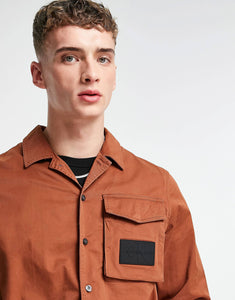 Calvin Klein Jeans overshirt brown