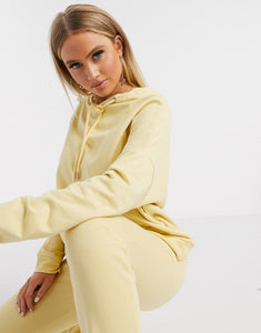 Tracksuit in Washed Yellow