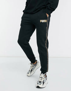 Puma joggers gold taping