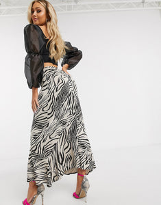 Fund Maxi - Zebra print