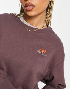 New Balance unisex sweatshirt mauve