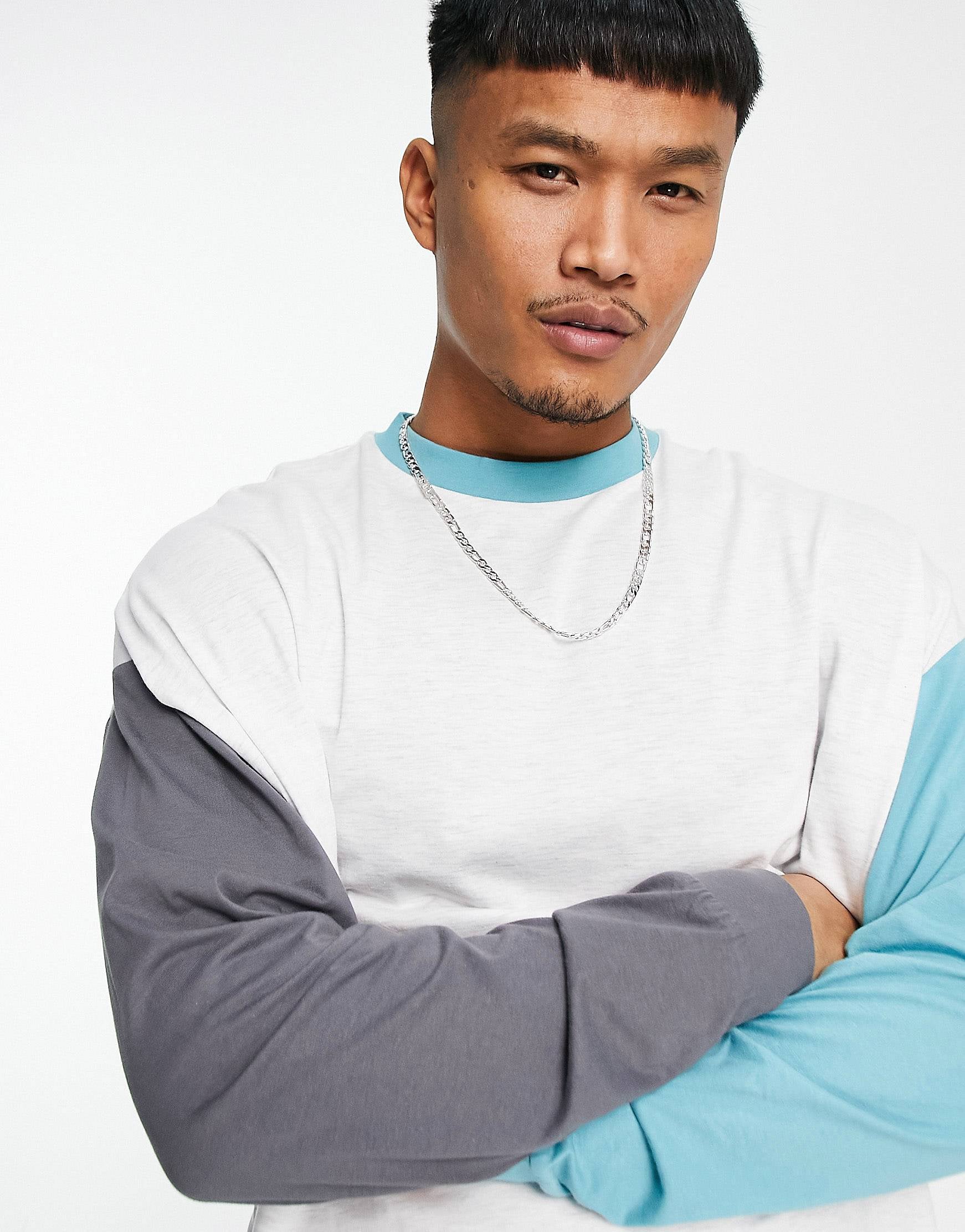 DESIGN oversized beige grey