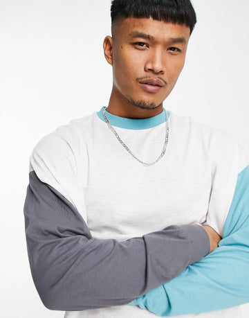DESIGN oversized beige grey