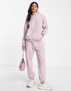 New Balance washed hoodie lilac