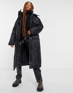 Nylon parka - Black