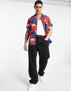 Tommy Jeans hawaiian tropical shirt