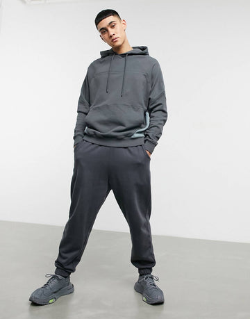Tracksuit oversized rib insert panels
