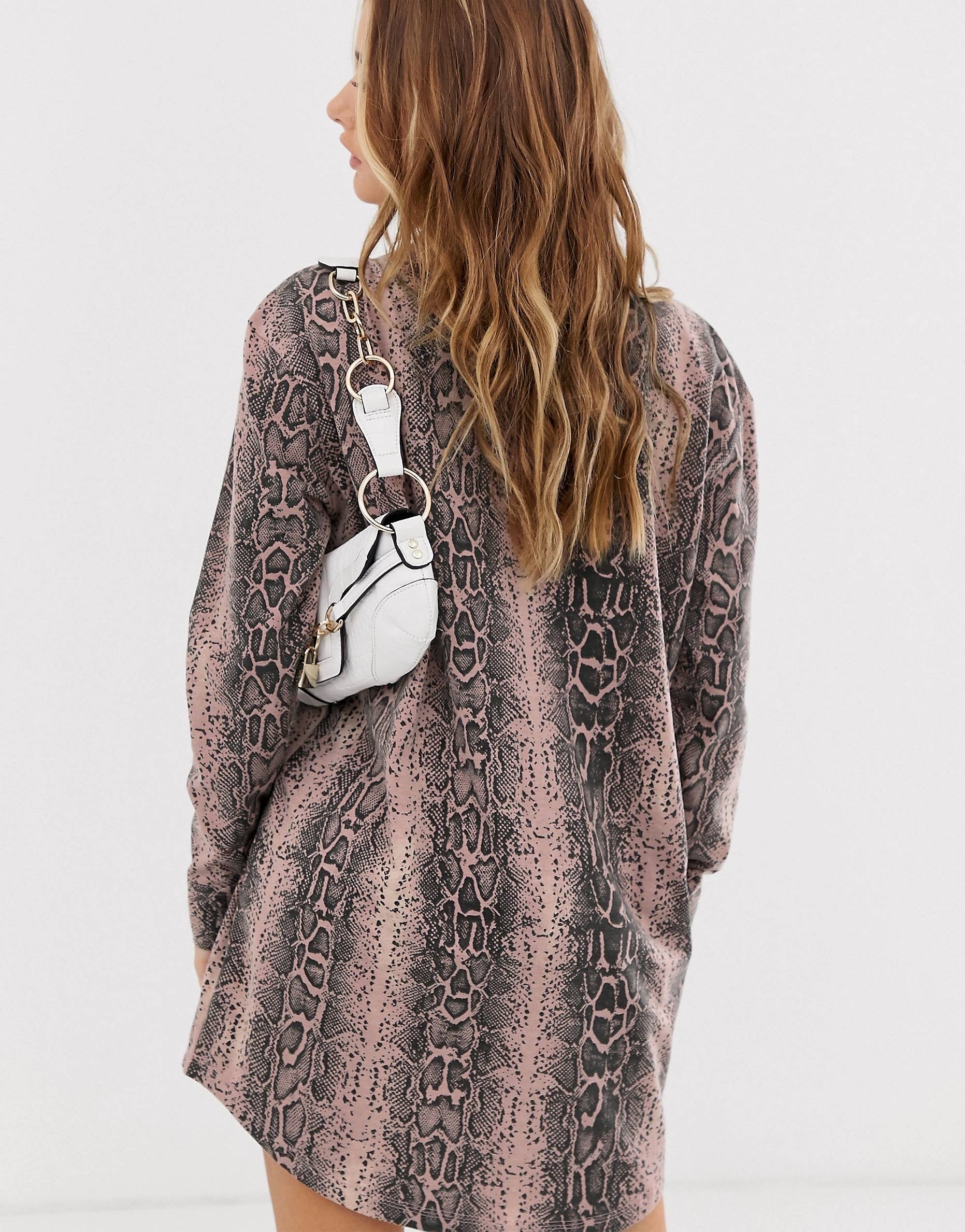 Fustan Missguided - Snake print