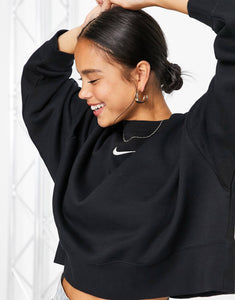 Nike mini Swoosh oversized black