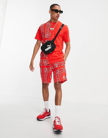 Set Puma off beat paisley red