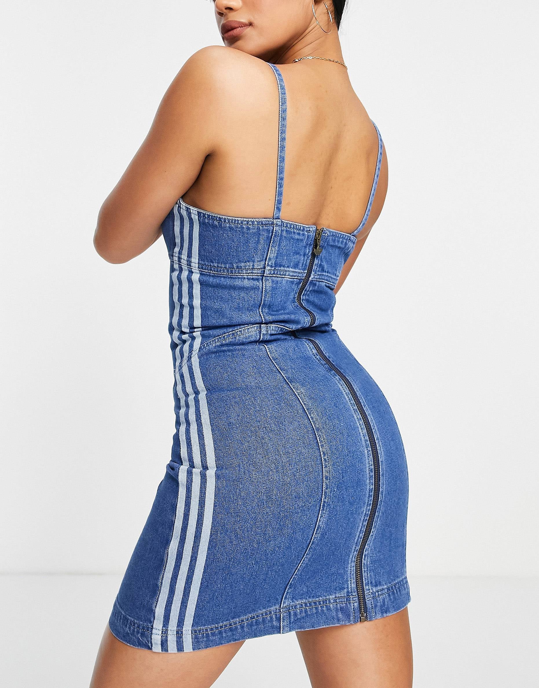 adidas Originals adicolor denim dress