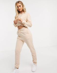 South Beach Tracksuit in beige