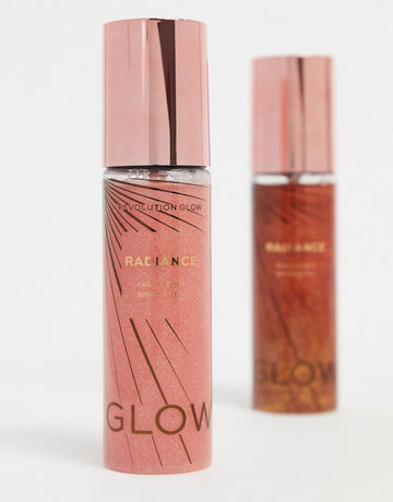 Revulution Glow Radiance Shimmer Oil - Pink