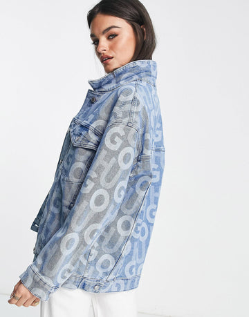 HUGO denim jacket blue