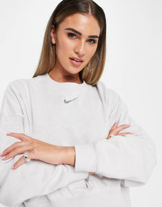 Nike Lounge Tracksuit essential grey marl