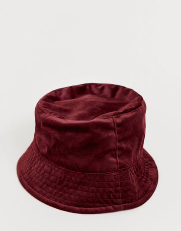 Kapelë - Bucket Hat burgundy