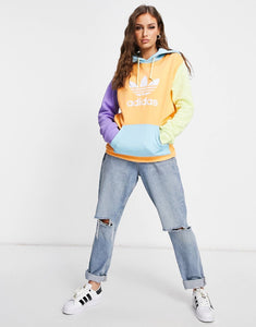 adidas Originals adicolor boyfriend fit colour block