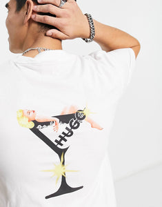 HUGO Destive t-shirt white