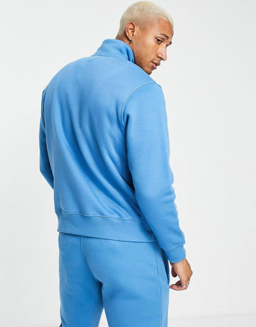 Nike Club half zip dutch blue