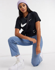 Maicë Nike double Swoosh - Black