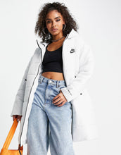 Load image into Gallery viewer, Nike classic padded coat hood summit white