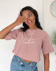 Maicë The Couture Club cropped tee