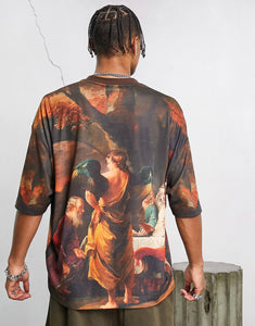 Dark Future oversized t-shirt tapestry