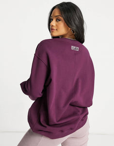 Tracksuit The Couture Club oversized burgundy