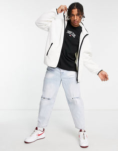 Tommy Jeans full zip hoodie  off white